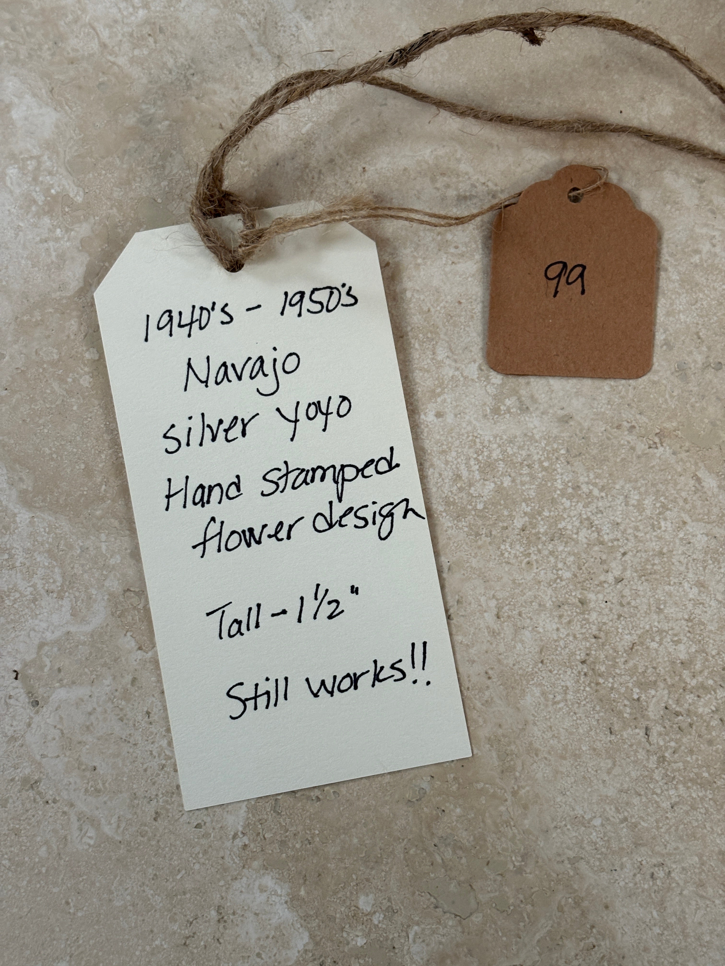 Navajo Stamped Yo-Yo | Doug Bihlmaier