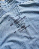 Naval Stenciled Chambray Shirt | Doug Bihlmaier