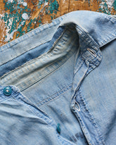 Naval Stenciled Chambray Shirt | Doug Bihlmaier