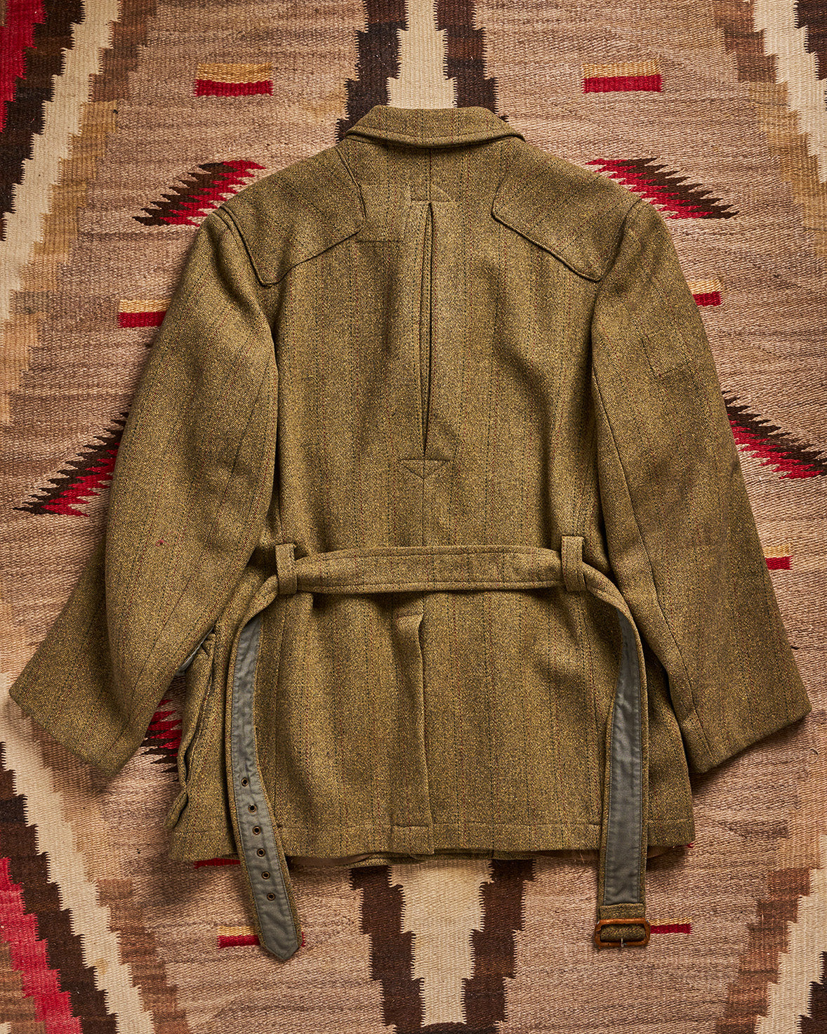 Norfolk Tweed Aquabacta Belted Jacket | Collectors Gene