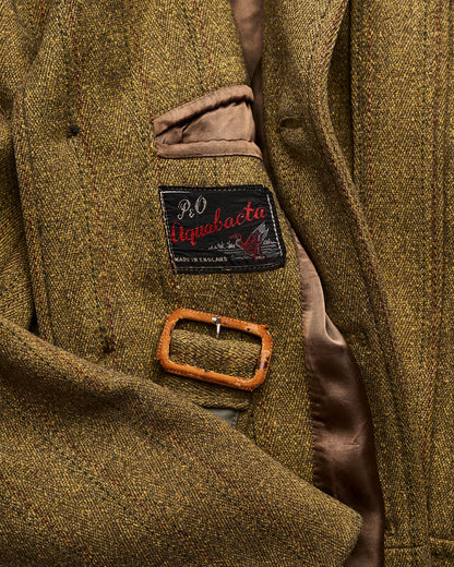 Norfolk Tweed Aquabacta Belted Jacket | Collectors Gene