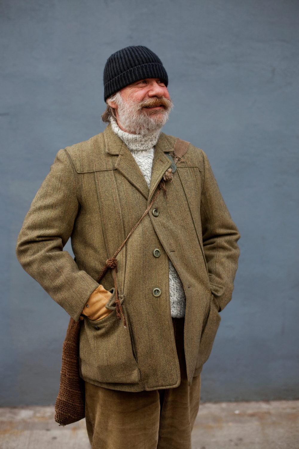 Norfolk Tweed Aquabacta Belted Jacket | Collectors Gene