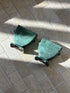 Pair of C.G. Hallberg Swedish Modern Bronze Urn Vases c.1940 | Collectors Gene