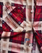 Penneys Sanforized Red Check Patchwork Shirt | Doug Bihlmaier