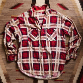 Penneys Sanforized Red Check Patchwork Shirt | Doug Bihlmaier