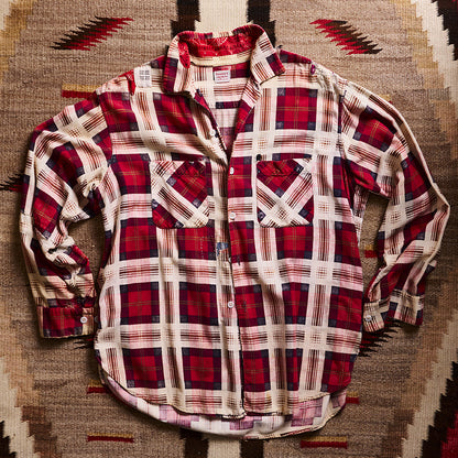Penneys Sanforized Red Check Patchwork Shirt | Doug Bihlmaier