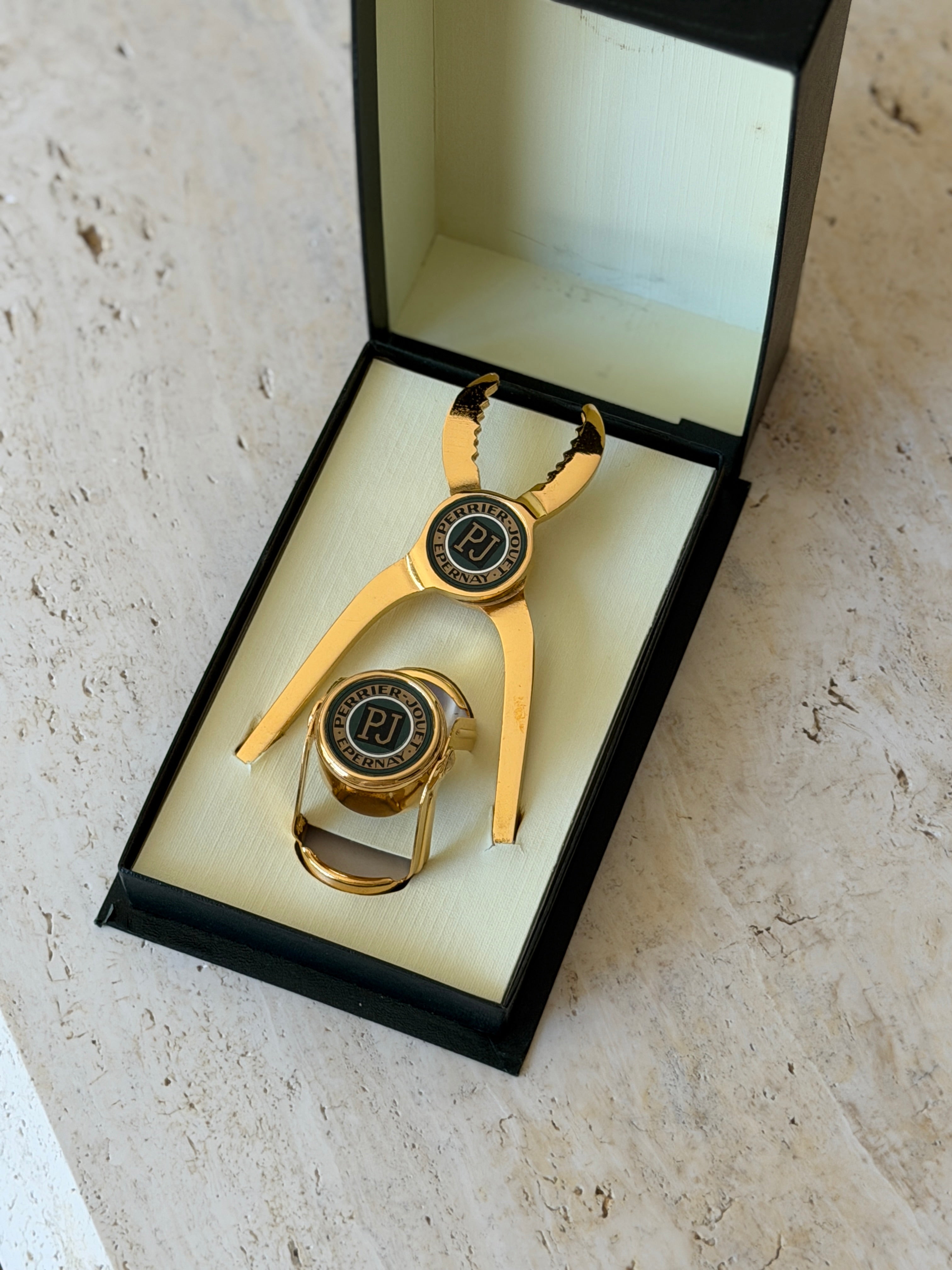 Perrier-Jouët Champagne Opener &amp; Stopper Set