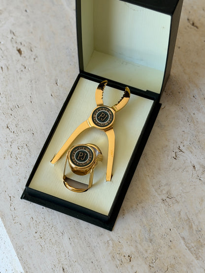 Perrier-Jouët Champagne Opener &amp; Stopper Set