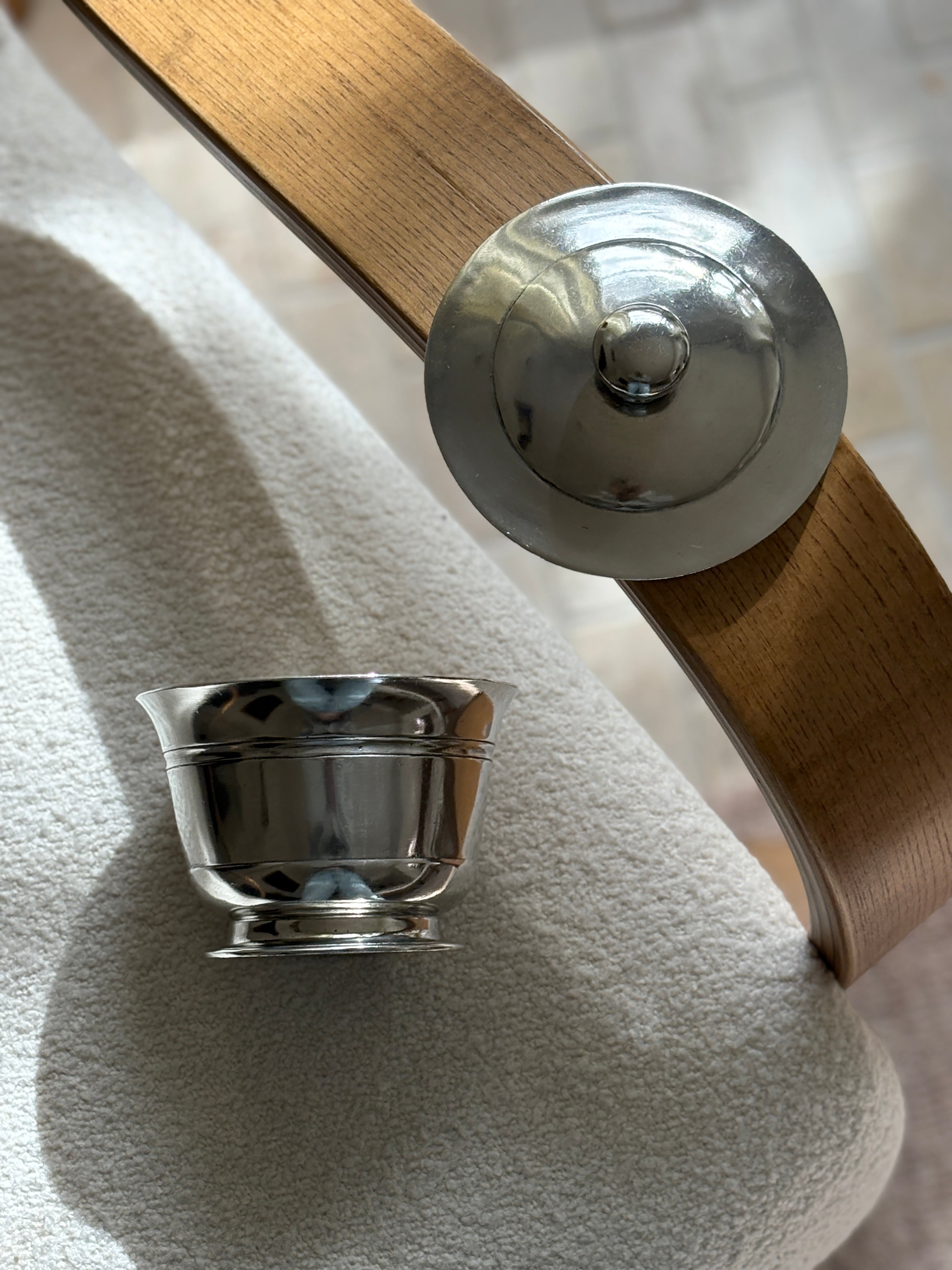 Pewter Canister Jar with Lid - Made in Italy | Collectors Gene