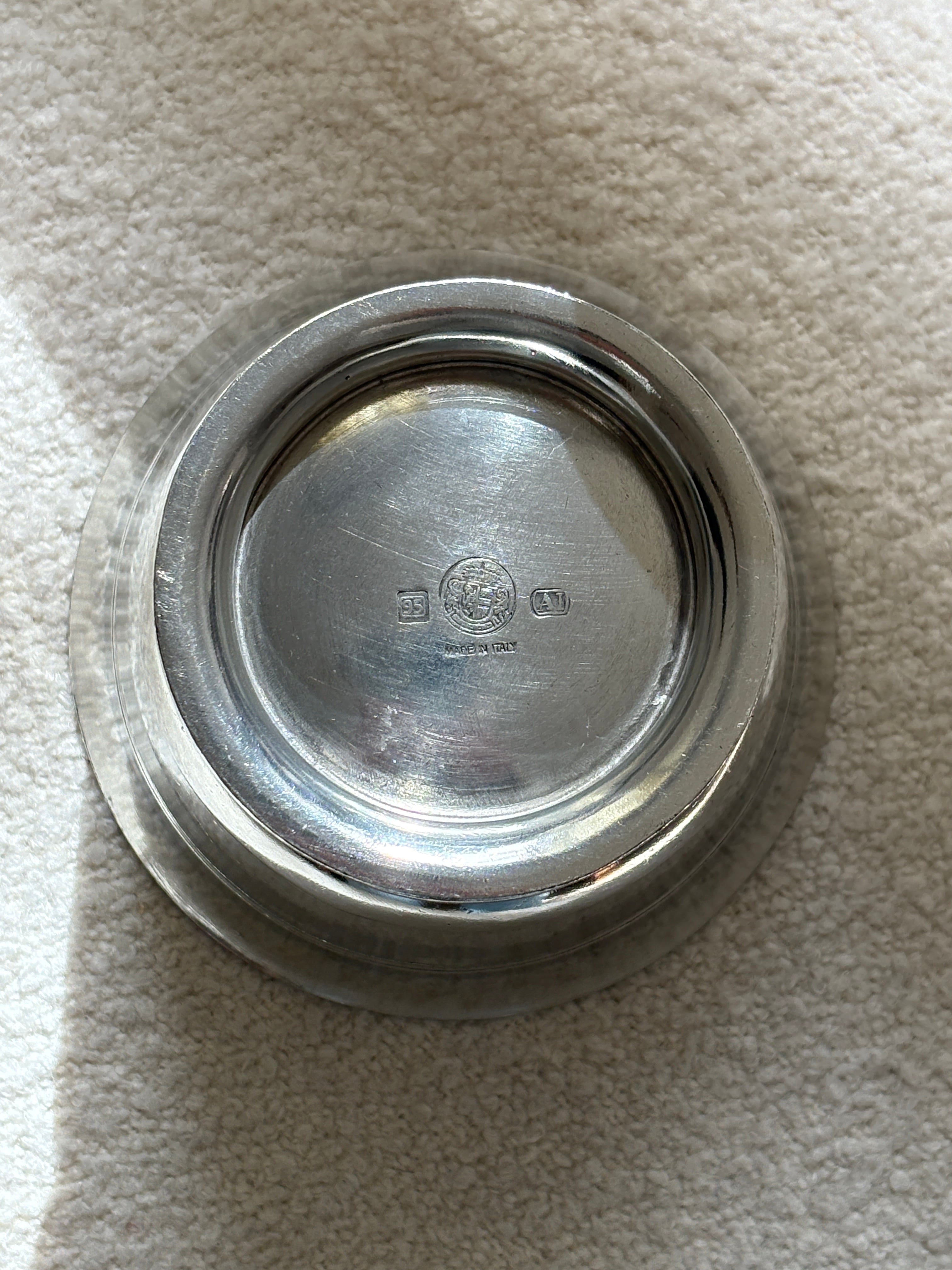 Pewter Canister Jar with Lid - Made in Italy | Collectors Gene