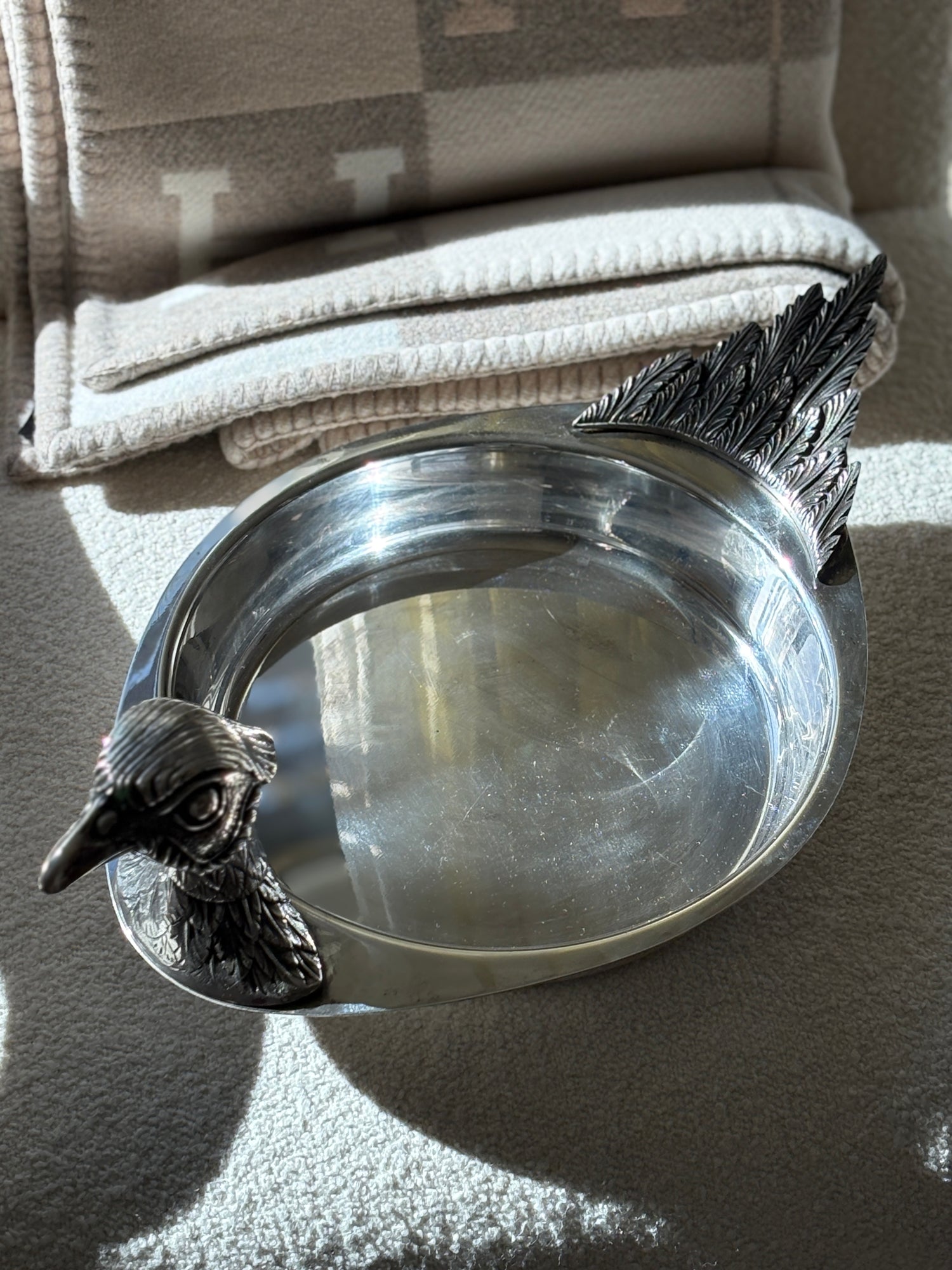 Pheasant Bird Bowl in the Style of Teghini Firenze | Collectors Gene