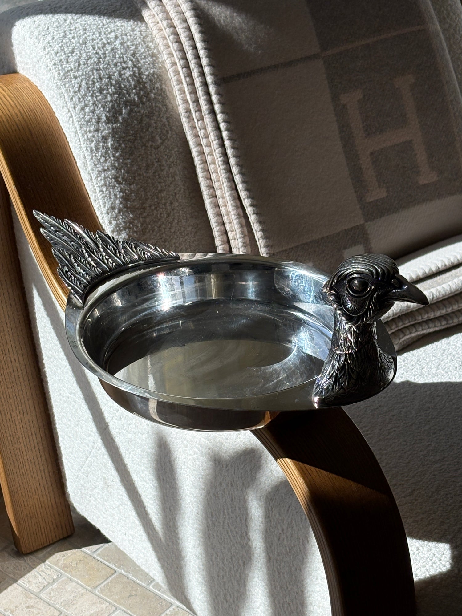 Pheasant Bird Bowl in the Style of Teghini Firenze | Collectors Gene