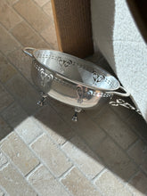Pierced Silver Plated Footed Bowl by Walker & Hall – Sheffield, England | Collectors Gene