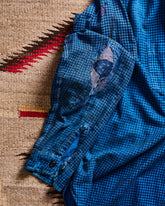 Pilgrim Press Blue Houndstooth Shirt | Doug Bihlmaier
