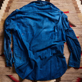 Pilgrim Press Blue Houndstooth Shirt | Doug Bihlmaier