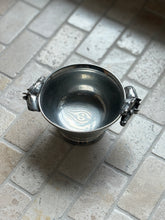 Polished Pewter Bowl with Equestrian Horse Head Handles | Collectors Gene