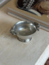 Polished Pewter Bowl with Equestrian Horse Head Handles | Collectors Gene