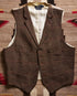 Polo Ralph Lauren Brown Check Tweed Vest | Doug Bihlmaier