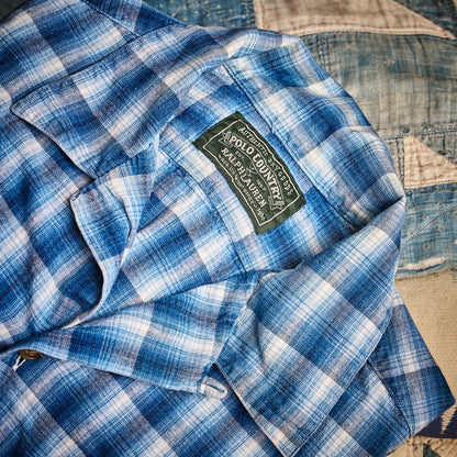 Polo Ralph Lauren Country Blue Plaid Shirt | Doug Bihlmaier