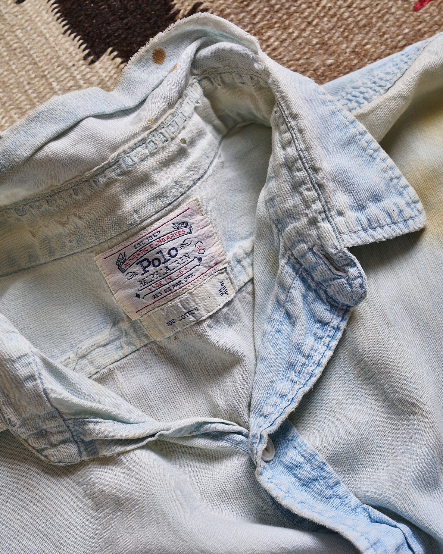 Polo Ralph Lauren Country Faded Chambray Shirt | Doug Bihlmaier