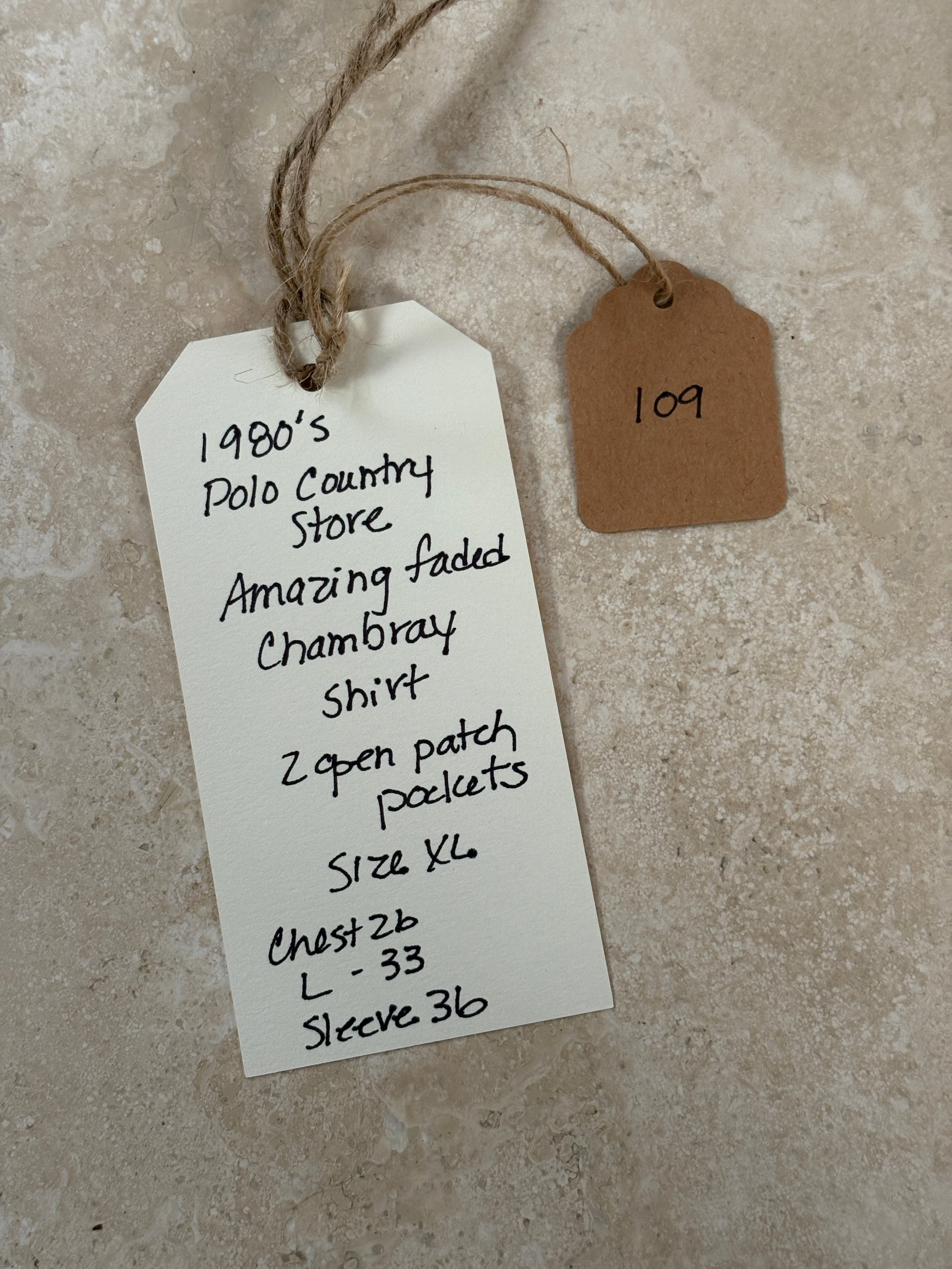 Polo Ralph Lauren Country Faded Chambray Shirt | Doug Bihlmaier