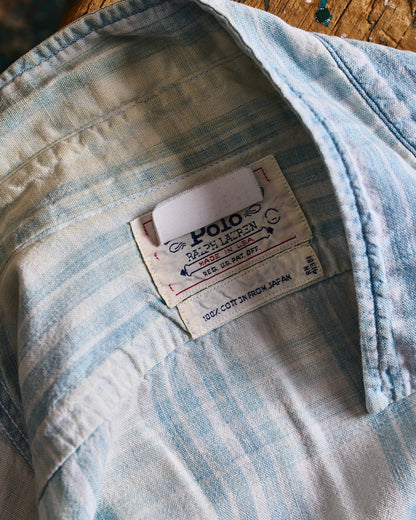 Polo Ralph Lauren Country White Blue Plaid Shirt | Doug Bihlmaier