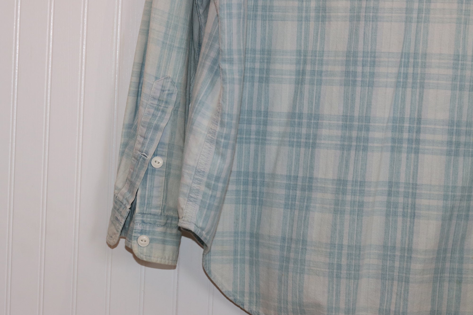 Polo Ralph Lauren Country White Blue Plaid Shirt | Doug Bilhmaier