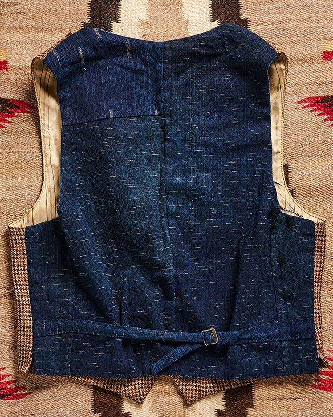 Polo Ralph Lauren Houndstooth &amp; Indigo Vest | Doug Bihlmaier