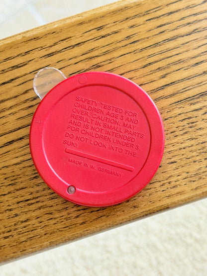 Porsche 959 Advertising Small Round Plastic Magnifying Glass Made in West Germany | Collectors Gene
