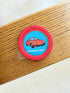 Porsche 959 Advertising Small Round Plastic Magnifying Glass Made in West Germany | Collectors Gene