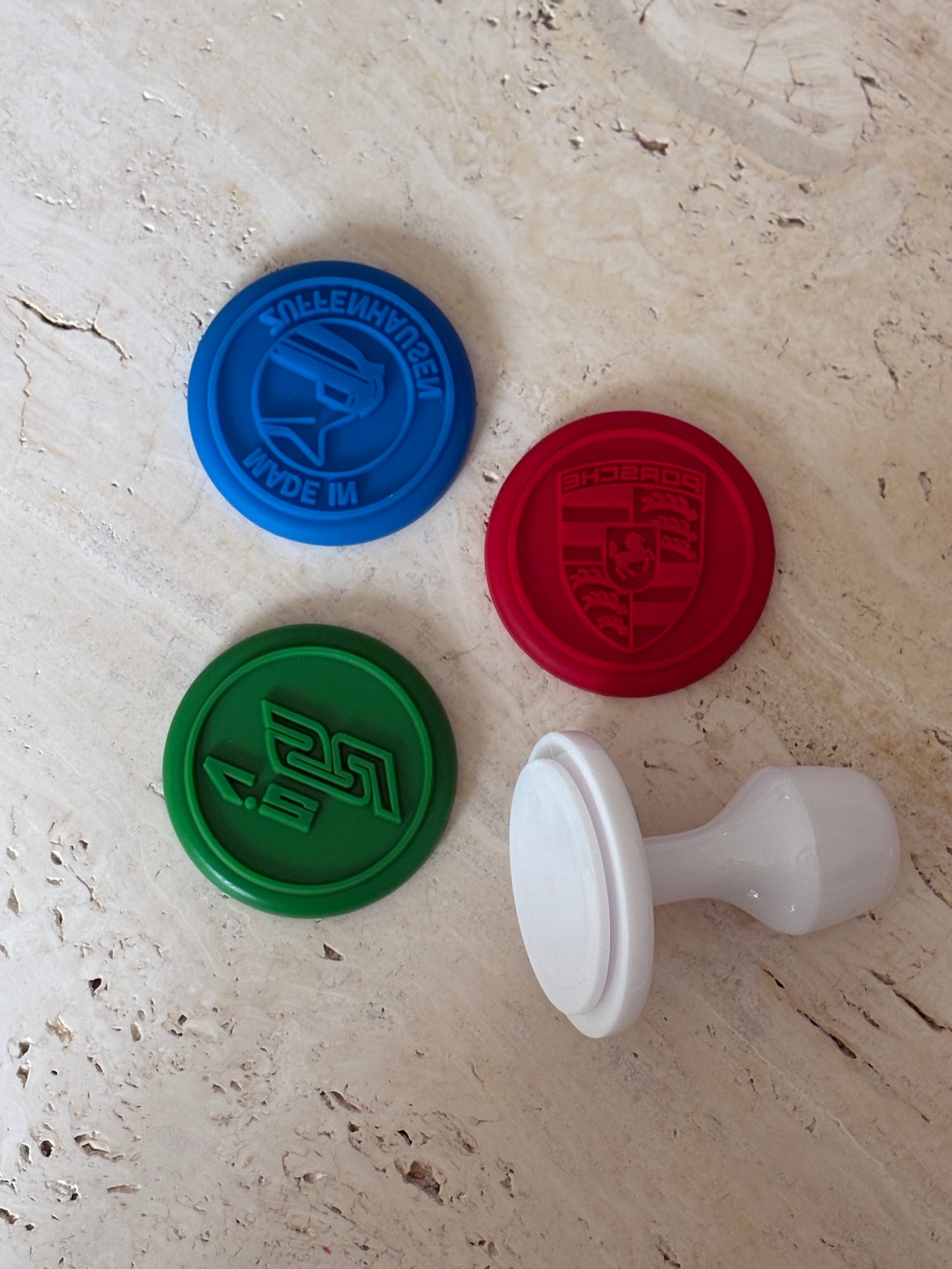 Porsche Changeable Cookie Stamp Set – RS 2.7, Crest, Zuffenhausen | Collectors Gene