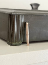 Propelling Cigar Piercer in Engine Turned Sterling Silver by William Manton Birmingham 1985 | Collectors Gene