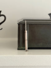 Propelling Cigar Piercer in Engine Turned Sterling Silver by William Manton Birmingham 1985 | Collectors Gene
