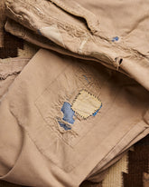 RRL Ralph Lauren Cream Patch Khakis | Doug Bihlmaier