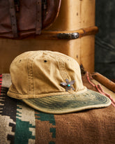 RRL Ralph Lauren Blank Hat with Winged Dancer Pin | Doug Bihlmaier