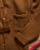 RRL Ralph Lauren Brown Cardigan | Doug Bihlmaier