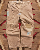 RRL Ralph Lauren Gingham Patchwork Khakis | Doug Bihlmaier
