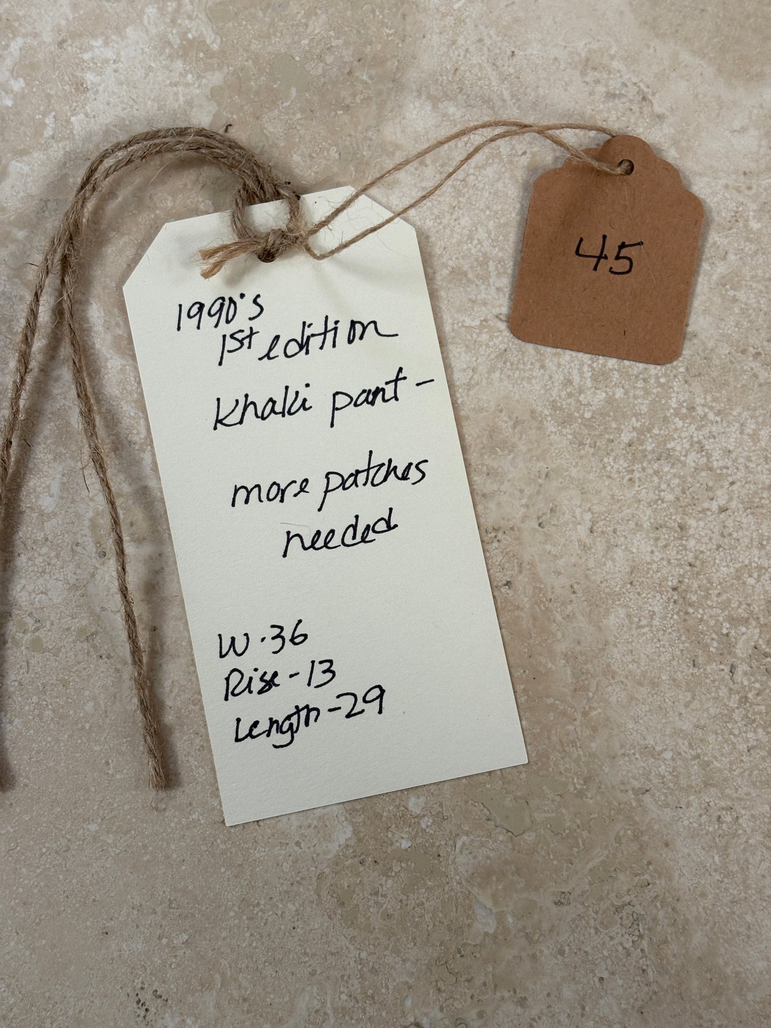 RRL Ralph Lauren Gingham Patchwork Khakis | Doug Bihlmaier