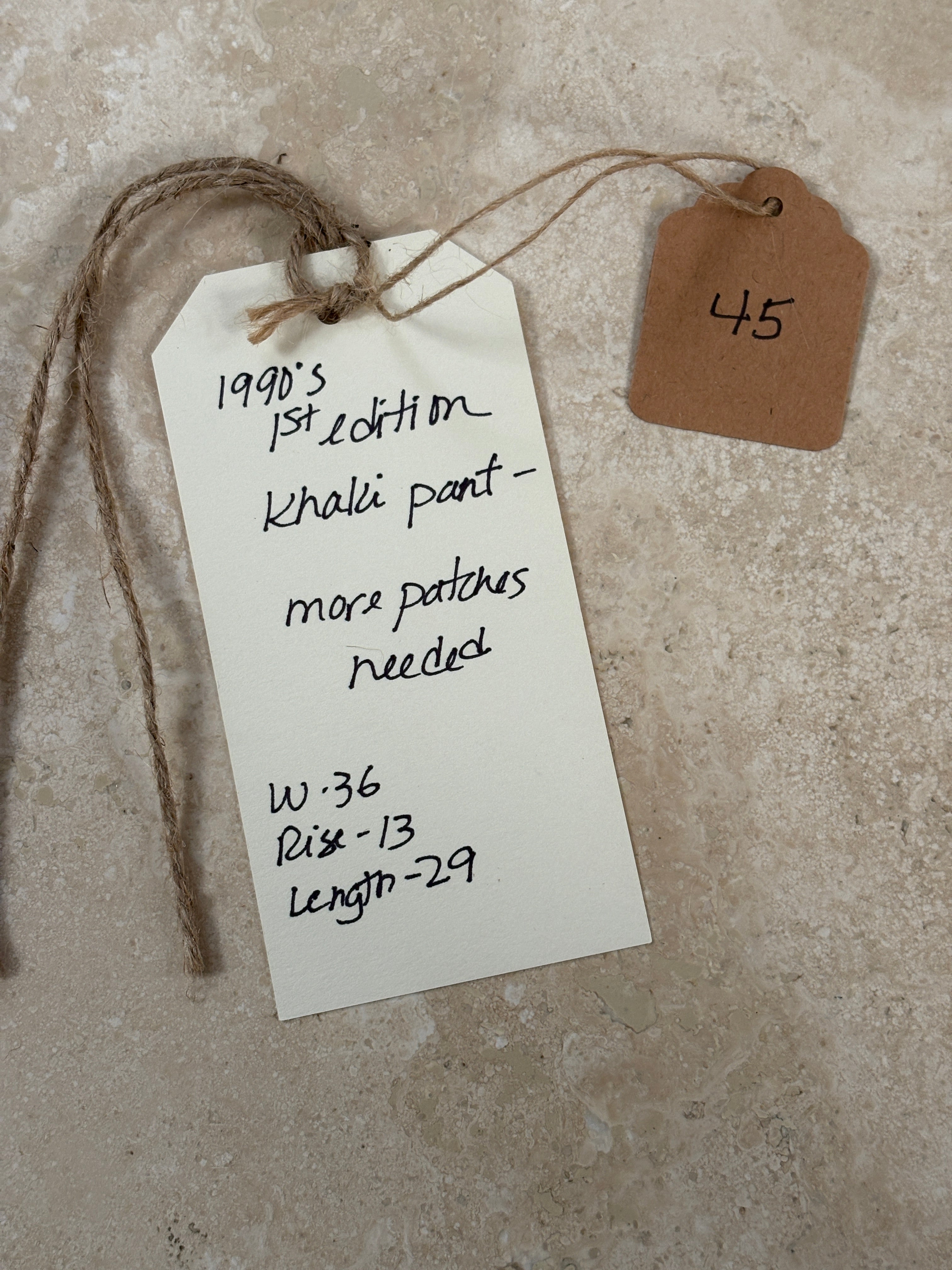 RRL Ralph Lauren Gingham Patchwork Khakis | Doug Bihlmaier