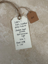 RRL Ralph Lauren Heather Gray Indian T-Shirt | Doug Bihlmaier