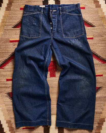 RRL Ralph Lauren Indigo Naval Jeans | Doug Bihlmaier