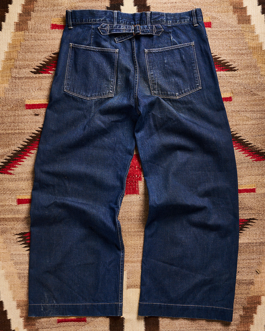 RRL Ralph Lauren Indigo Naval Jeans | Doug Bihlmaier