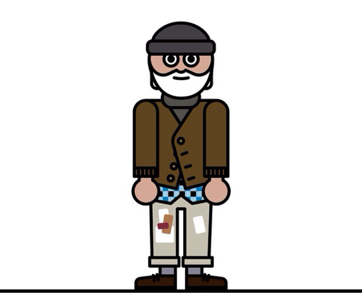 RRL Ralph Lauren Khaki Red Patchwork Pants | Doug Bihlmaier