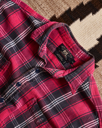 RRL Ralph Lauren Red Black Check Flannel | Doug Bihlmaier