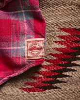 RRL Ralph Lauren Red Gray Check Flannel | Doug Bihlmaier