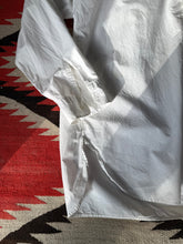 RRL Ralph Lauren White Banded Button Down Shirt | Doug Bihlmaier