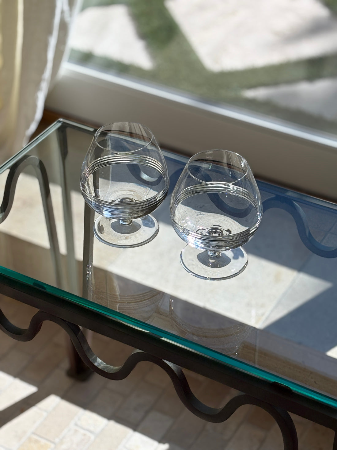 Ralph Lauren Bentley Crystal Brandy Glass Set | Collectors Gene