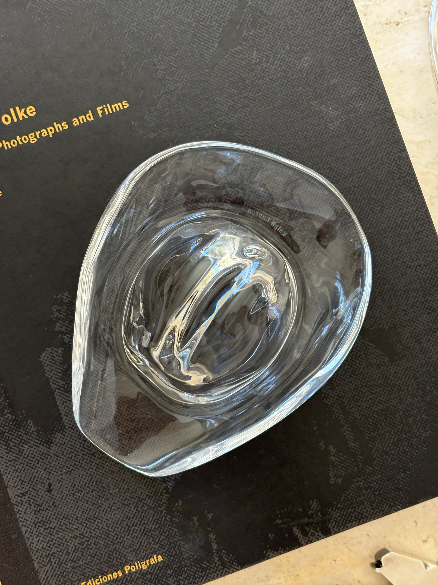 Ralph Lauren Crystal Cowboy Hat Paperweight | Collectors Gene Rare and Collectible