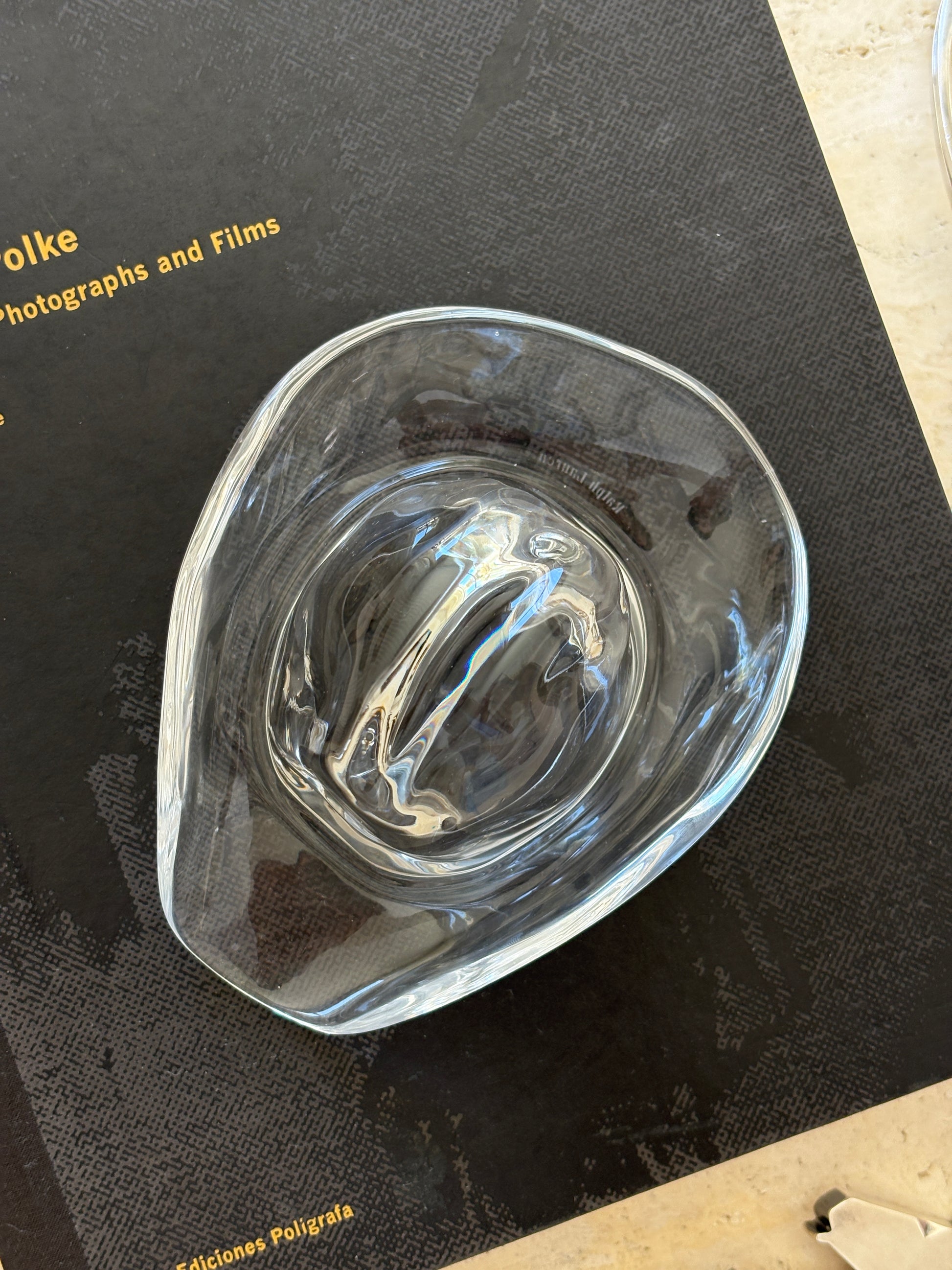 Ralph Lauren Crystal Cowboy Hat Paperweight | Collectors Gene Rare and Collectible