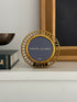 Ralph Lauren Gold-Plated Gardiner 3.5" Round Frame | Collectors Gene Rare Finds